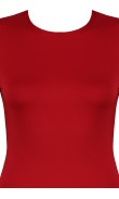 Red bodysuit long sleeves