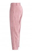 Pink velvet pants